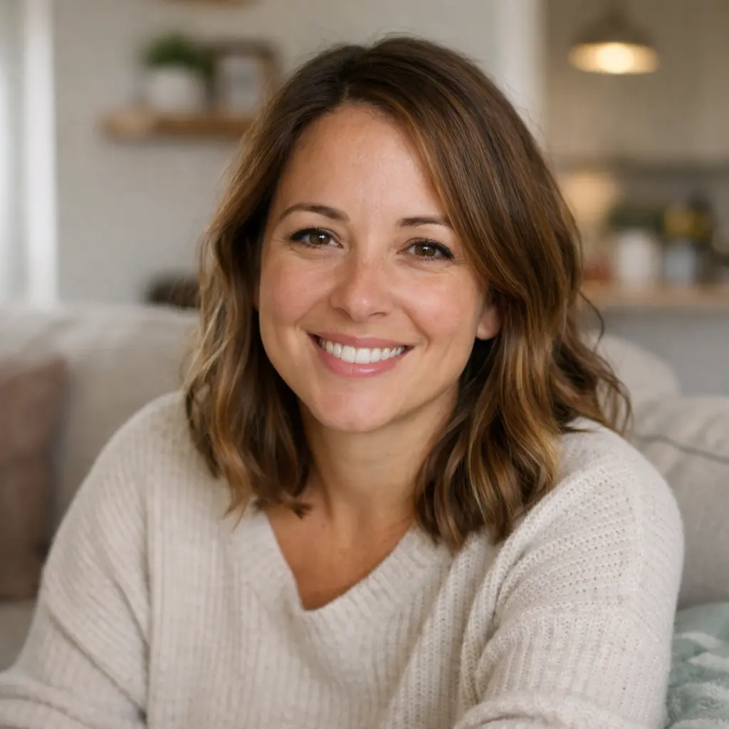 Sarah Bennett, founder of MomHabit, personal finance blog for moms